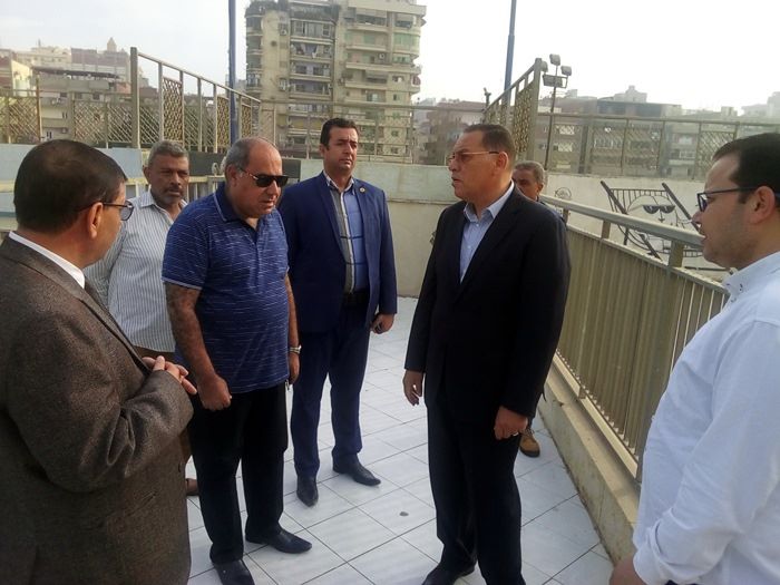 محافظ الشرقية يتفقد مجمع السباحة الرياضي بالزقازيق 2 الشرقية يتفقد مجمع السباحة الرياضي بالزقازيق