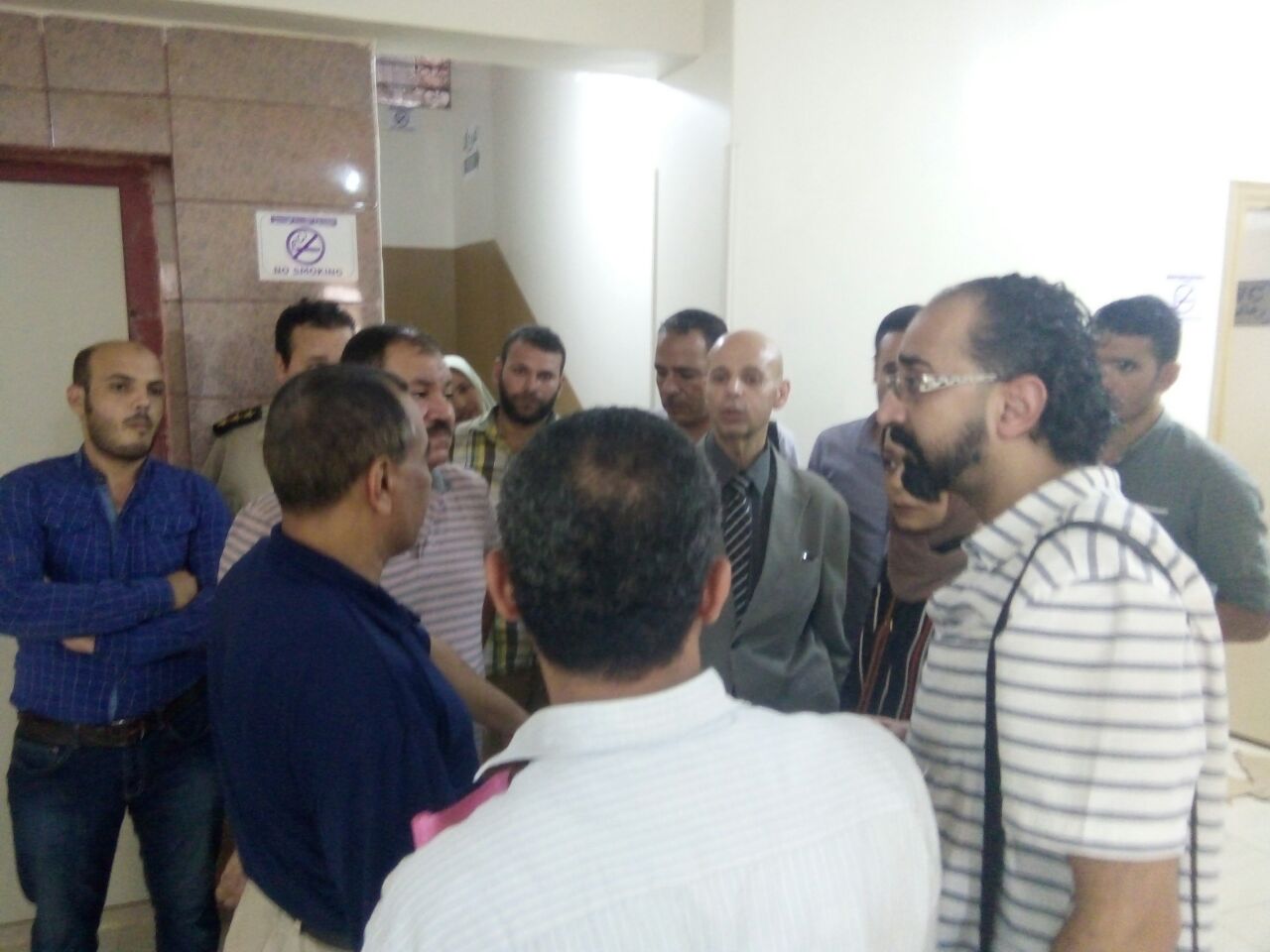 وكيل صحة الشرقية يتفقد مستشفى ديرب نجم 2 مستشفى ديرب نجم