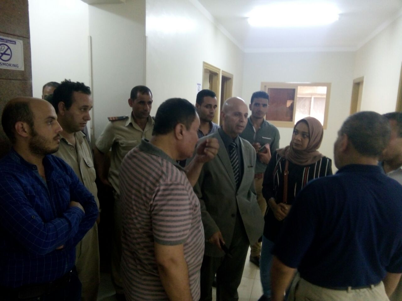 وكيل صحة الشرقية يتفقد مستشفى ديرب نجم 1 وكيل صحة الشرقية