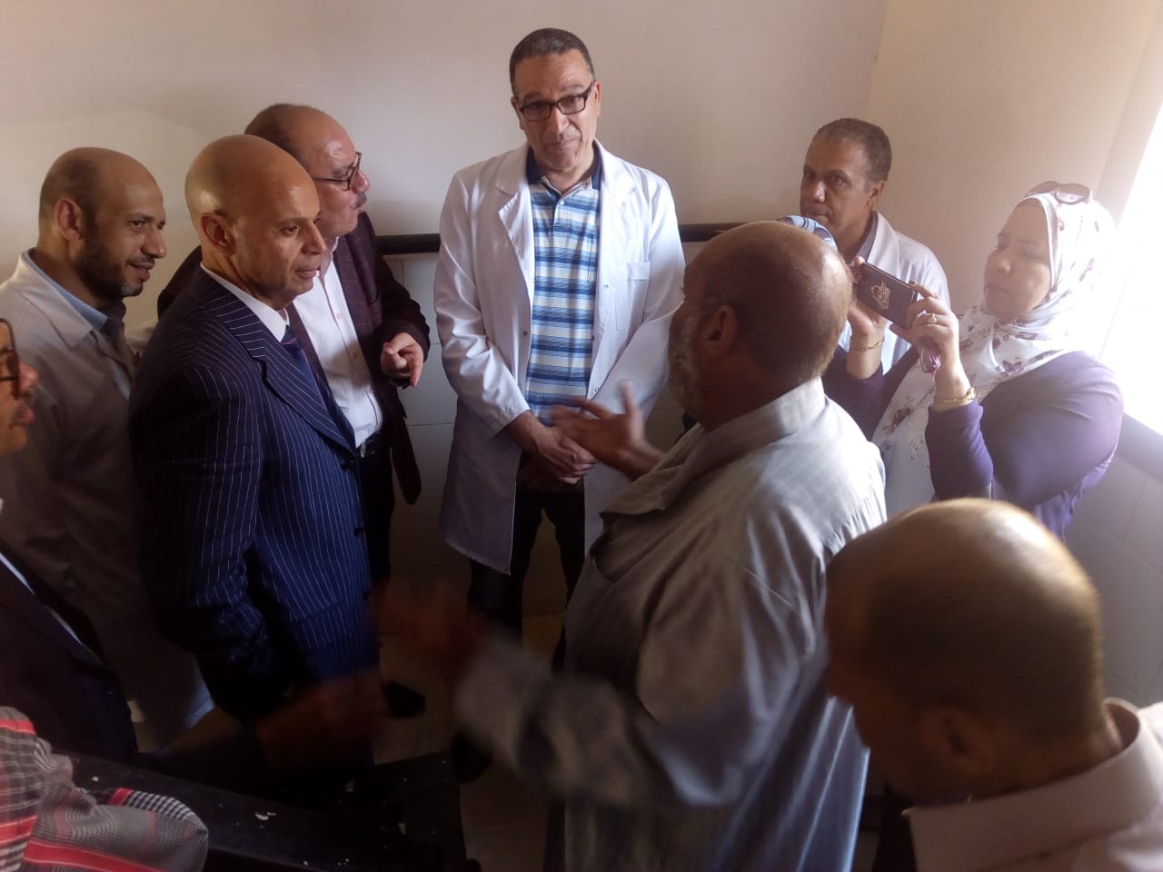 وكيل وزارة الصحة بالشرقية يزور مستشفى فاقوس 2 وكيل وزارة الصحة بالشرقية يزور مستشفى فاقوس