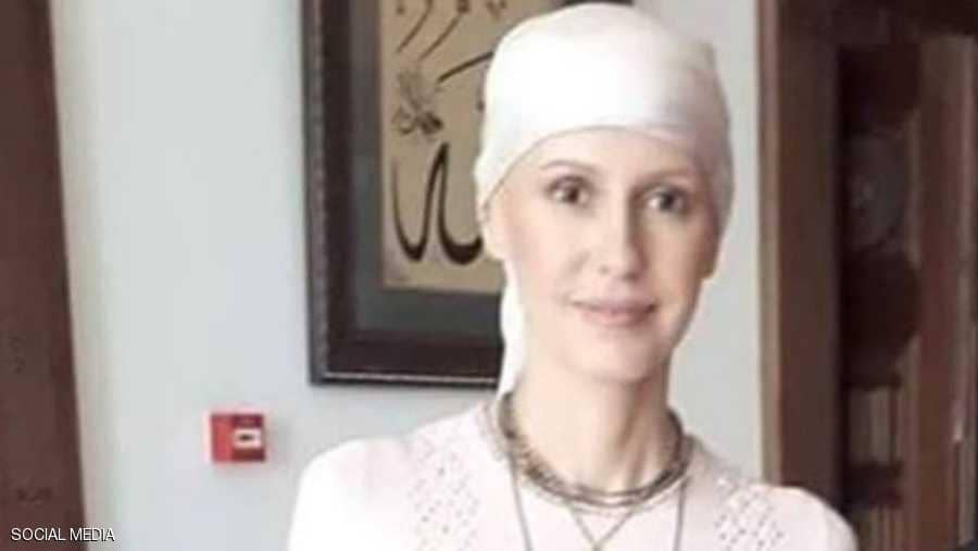 أسماء الأسد تظهر في صور مختلفة بعد بدء علاجها من السرطان 1 أسماء الأسد تظهر في صور مختلفة