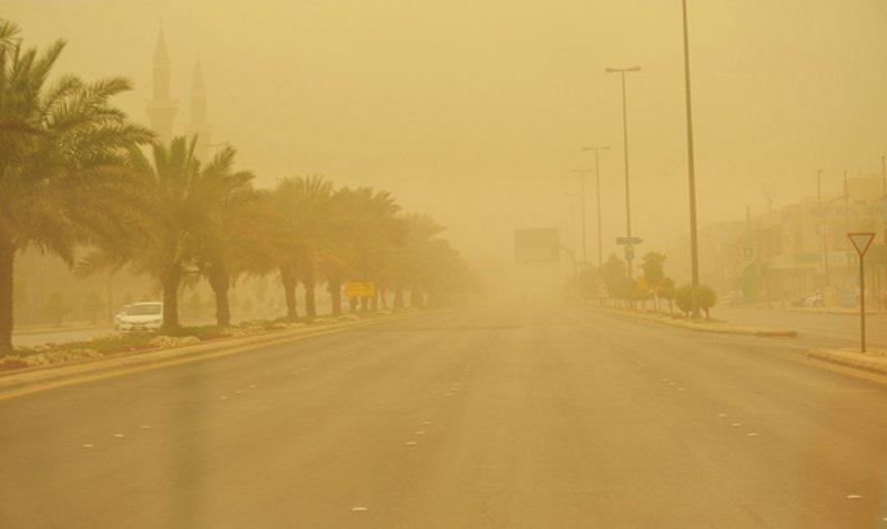 الأرصاد تحذر من عاصفة ترابية وأمطار غزيرة في هذا الموعد 1 الأرصاد تحذر من عاصفة ترابية وأمطار غزيرة في هذا الموعد