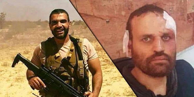 عمرو أديب يعرض صورة للشهيد المنسي والإرهابي عشماوي 1 عشماوي والشهيد المنسي