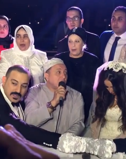 الصور الأولى لحفل زفاف محمد دياب وهاجر الإبياري 2 الصور الأولى لحفل زفاف محمد دياب وهاجر الإبياري