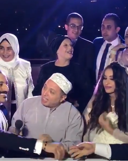 الصور الأولى لحفل زفاف محمد دياب وهاجر الإبياري 3 الصور الأولى لحفل زفاف محمد دياب وهاجر الإبياري