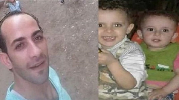 تأجيل محاكمة قاتل طفليه لهذا الموعد 1 المتهم بقتل طفليه بميت سلسيل