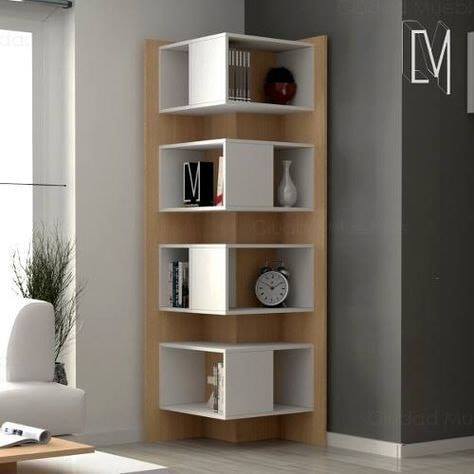 رفوف مكتبية موضة ديكور 2019 ..صور 9 رفوف مكتبية موضة ديكور 2019