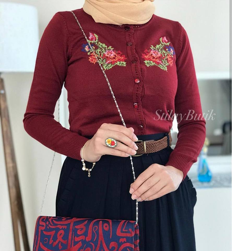 جيبات موضة شتاء 2019 للمحجبات 41 ملابس محجبات شتاء 2019