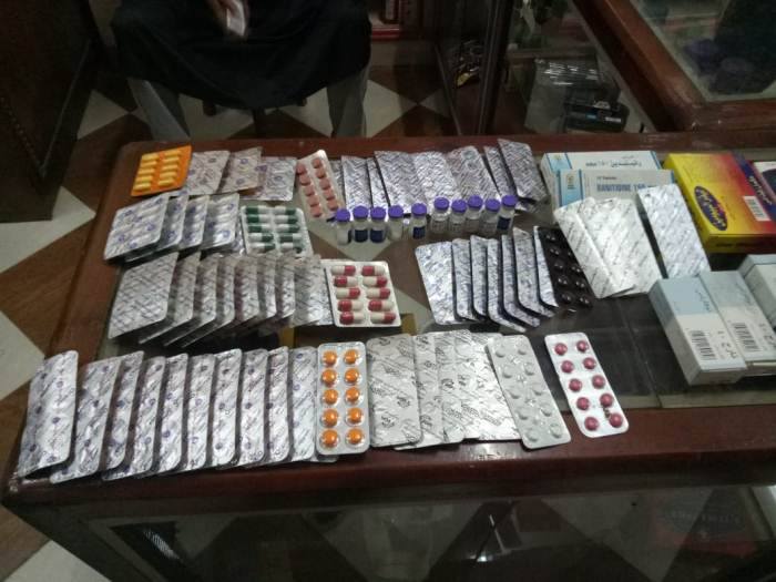 ضبط أكثر من 1700 قرص دواء محظور الاستخدام بمنيا القمح 1 أدوية محظور الاستخدام بالشرقية