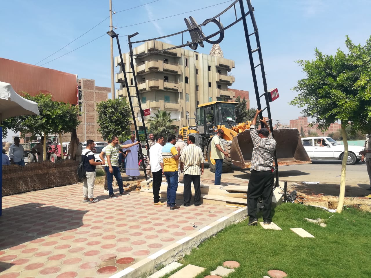 إزالة كافيه ومعلب في هذه المنطقة بالزقازيق 1 إزالة كافية ومعلب بالزقازيق