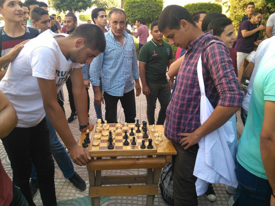 تمريض الزقازيق تنظم مسابقات مختلفة للطلاب 1 طلاب كلية التمريض