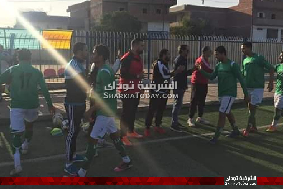 أبو حماد يفوز على السادات وديا بثلاثية 1 أبو حماد يفوز على السادات وديا بثلاثية