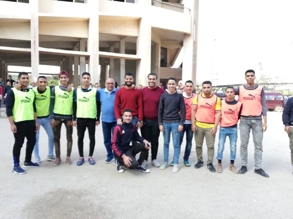 كلية آداب الزقازيق تنظم دوري كورة القدم للطلاب 1 اتحاد كلية الآداب