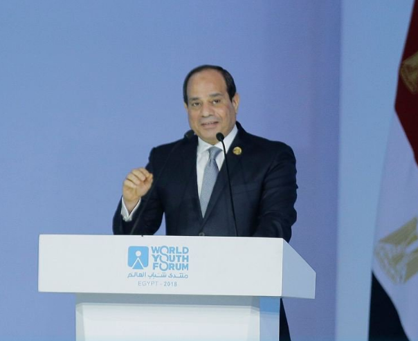الرئيس السيسي بمنتدى شباب العالم: الحفاظ على الدول حق من حقوق الإنسان 1 السيسي عن شباب مصر