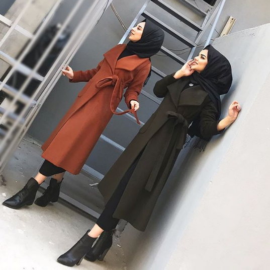 جاكيت شتوي للمحجبات