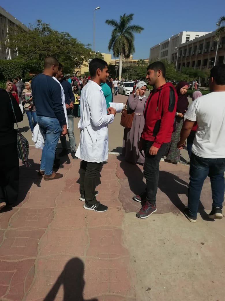 حملة للتبرع بالدم بكلية التمريض جامعة الزقازيق 3 حملة تبرع بالدم بتمريض الزقازيق