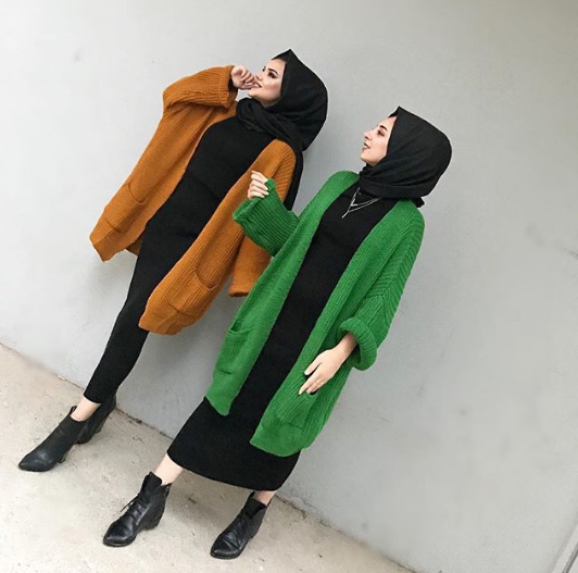 موديلات كارديجان للمحجبات موضة شتاء 2019 15 كارديجان صوف موضة شتاء 2019