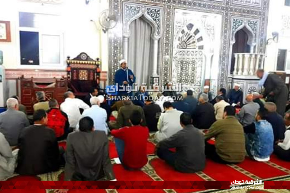 حزب مستقبل وطن بديرب نجم يقيم أمسية دينية بمسجد النصر 1 مستقبل وطن بديرب نجم يقيم أمسية دينية بمسجد النصر