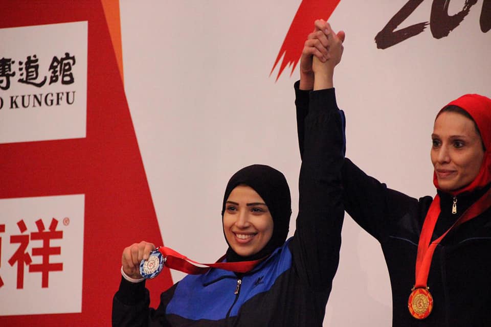 هبة عبد القادر.. شرقاوية تحصد الميدالية الفضية في الكونغ فو بالصين 1 هبة عبد القادر.. شرقاوية تحصد الميدالية الفضية في الكونغ فو بالصين
