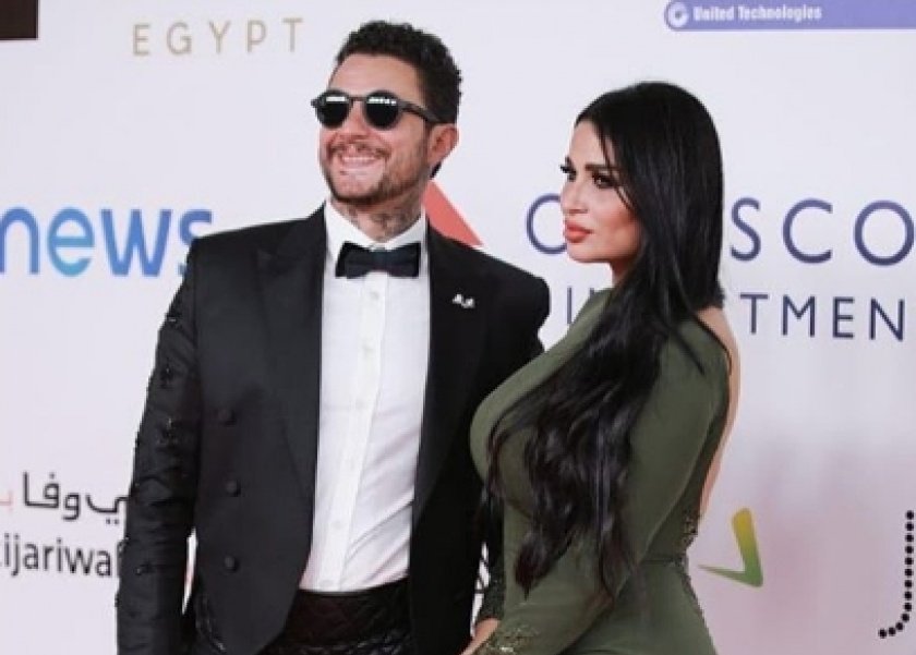 أحمد الفيشاوي يثير الجدل مجددًا مع زوجته 1 أحمد الفيشاوي يثير الجدل مجددًا مع زوجته