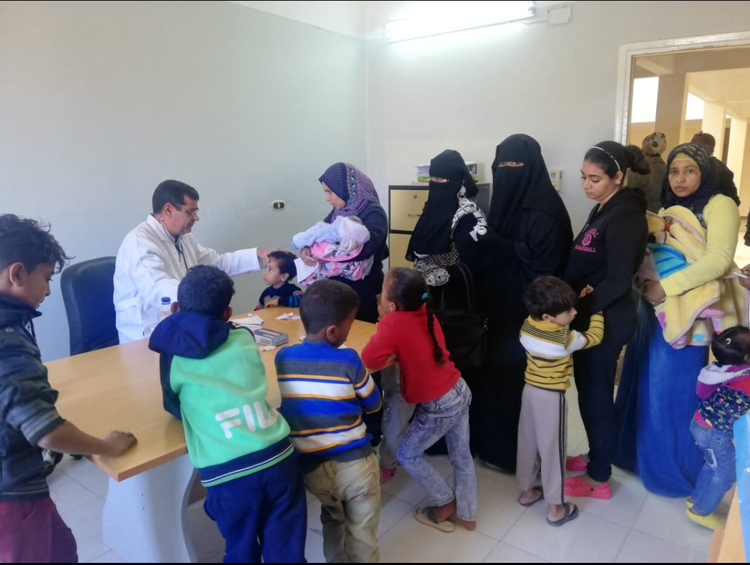 الكشف على 1323 شحص بالقافلة الطبية لجامعة الزقازيق بمرسى علم 1 الكشف على 1323 شحص بالقافلة الطبية لجامعة الزقازيق