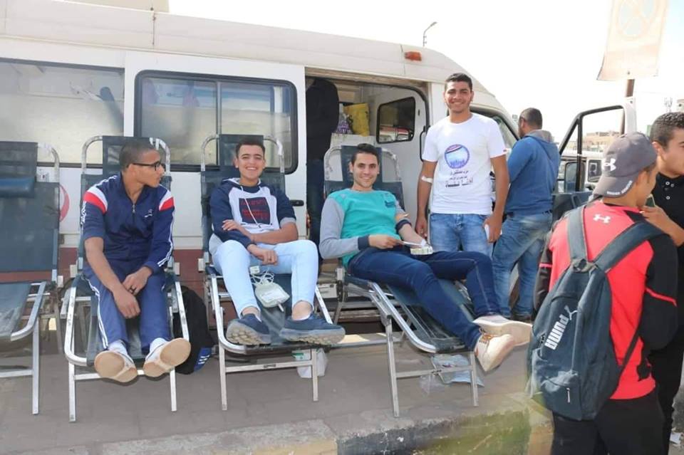 مستقبل وطن يقود حملة للتبرع بالدم أمام جامعة الزقازيق 1 مستقبل وطن يقود حملة للتبرع بالدم أمام جامعة الزقازيق