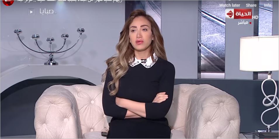 ريهام سعيد توجه رسالة نارية إلى المشككين في مرضها 1 ريهام سعيد