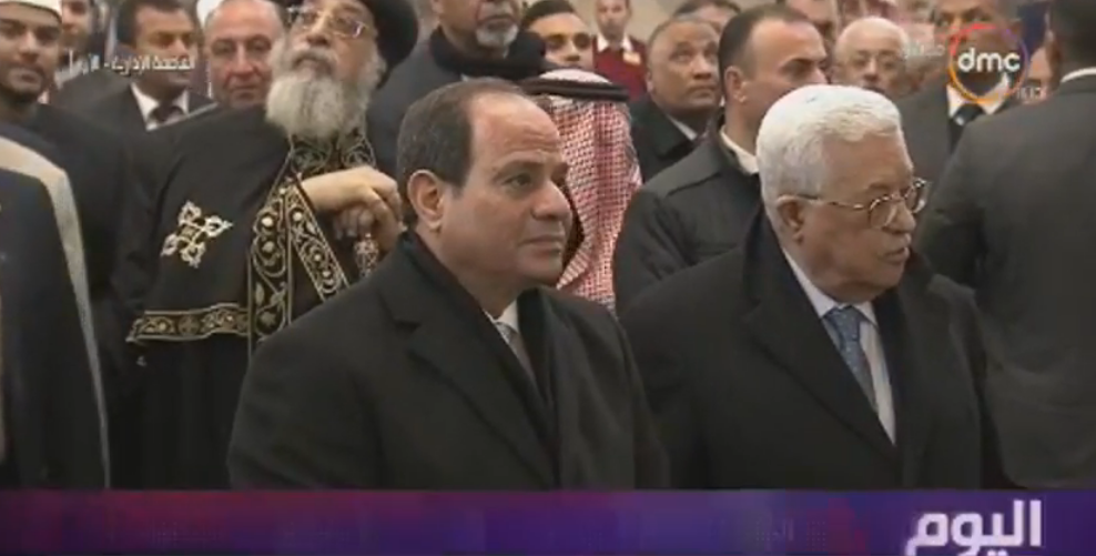 السيسي يفتتح مسجد الفتاح العليم بالعاصمة الإدارية بحضور أبو مازن 1 السيسي يفتتح مسجد الفتاح العليم بالعاصمة الإدارية بحضور أبو مازن