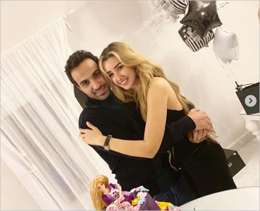 أحمد فهمي يفاجئ هنا الزاهد في عيد ميلادها 1 وأحم