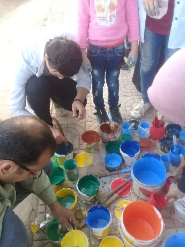 «هنجمل شوارع مصر» حملة شباب الشرقية لتزيين الشوارع 2 حملة تنطلق من فاقوس هتغير شكل شوارع مصر