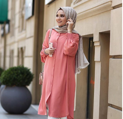 موديلات بلوزات صيفي 2019 للمحجبات ..أفكار للتفصيل 21 بلوزات صيفي 2019 للمحجبات