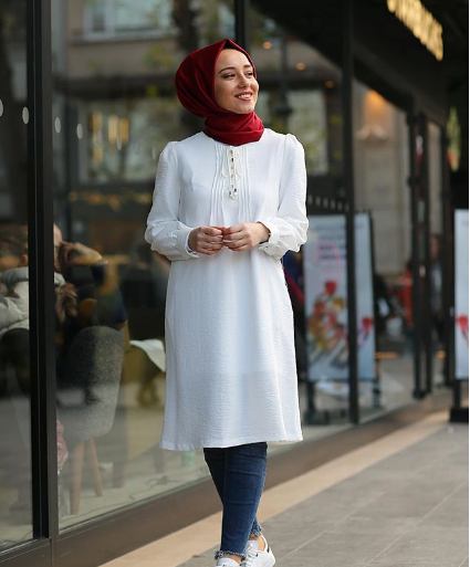 موديلات بلوزات صيفي 2019 للمحجبات ..أفكار للتفصيل 27 بلوزات صيفي 2019 للمحجبات