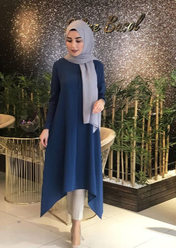 موديلات بلوزات صيفي 2019 للمحجبات ..أفكار للتفصيل 45 بلوزرات صيفي 2019 طويلة للمحجبات