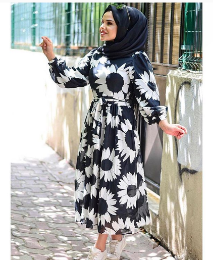 دريسات محجبات لصيف 2019 ..أفكار عصرية 11 دريسات محجبات لصيف 2019