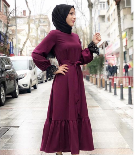 دريسات محجبات لصيف 2019 ..أفكار عصرية 37 دريسات محجبات لصيف 2019