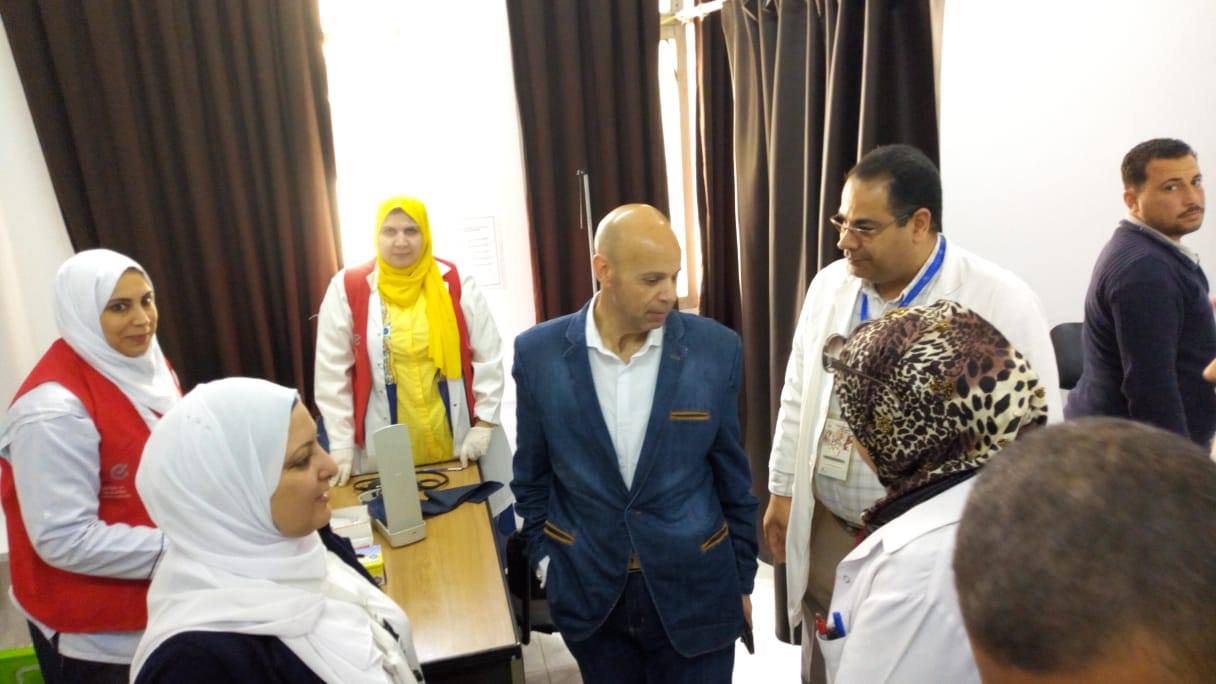 وكيل صحة الشرقية بالصالحية لتفقد 100 مليون صحة 1 وكيل صحة الشرقية بالصالحية لتفقد 100 مليون صحة