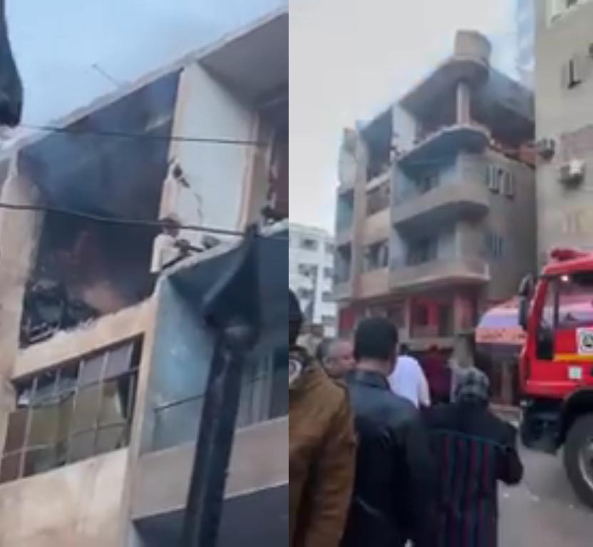 انفجار شديد في شقة بالزقازيق يثير ذعر المواطنين 1 انفجار أنبوبة بوتجاز في شقة بالزقازيق تثير ذعر المواطنين