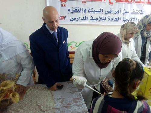 انطلاق المرحلة الثانية للكشف على التقزم والسمنة بمدارس الزقازيق 1 انطلاق المرحلة الثانية للكشف على التقزم والسمنة بمدارس الزقازيق