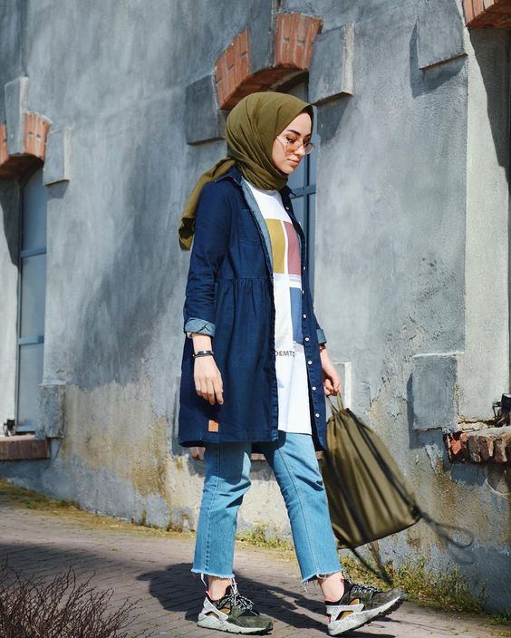 موديلات كاجوال للمحجبات موضة صيف 2019 16 ملابس محجبات موضة 2019