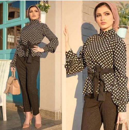 موديلات كاجوال للمحجبات موضة صيف 2019 19 موضة صيف 2019