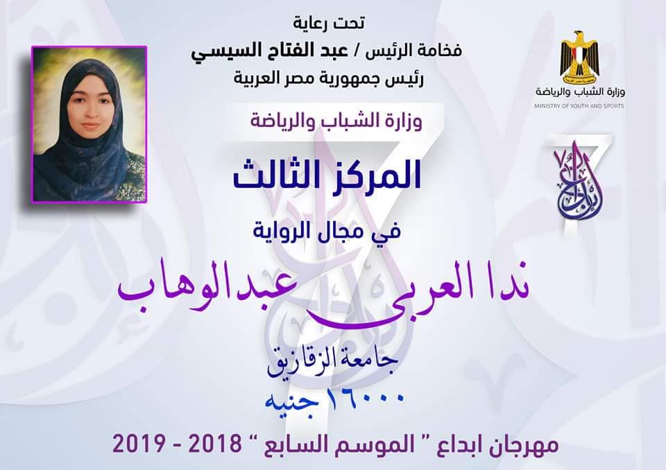 أسماء الفائزين بمهرجان إبداع بالشرقية في الموسم السابع 4 الفائزين بمهرجان إبداع بالشرقية في الموسم السابع
