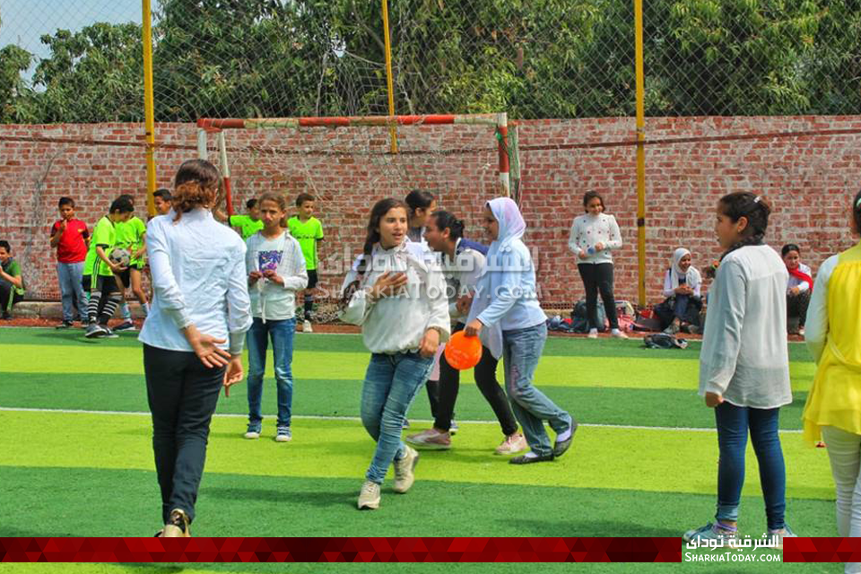 مدرسة السناجرة الابتدائية بأبوحماد تقيم حفل «fun day» لطلاب الصف السادس 6 7