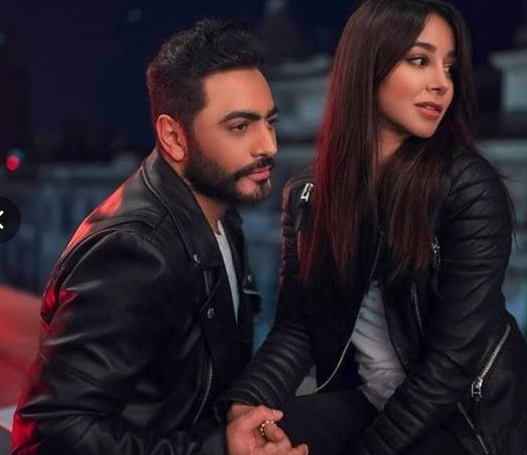 تعليق مفاجئ من زوجة تامر حسني على زواجه سرًا 1 تعليق مفاجئ من زوجة تامر على زواجه سرًا