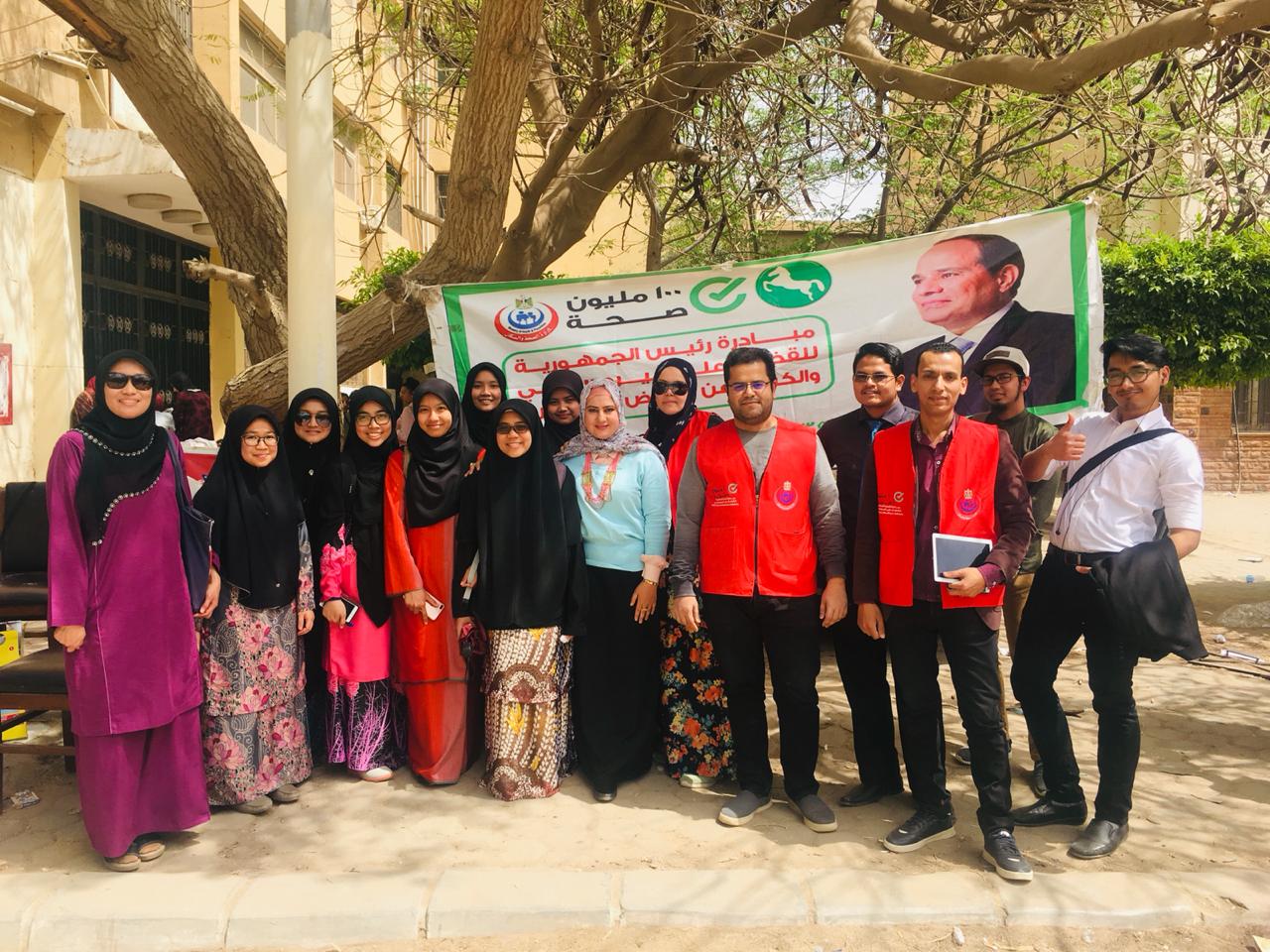 جامعة الزقازيق تشهد حملة 100 مليون صحة للأجانب 2 الزقازيق تشهد حملة 100 مليون صحة للأجانب99