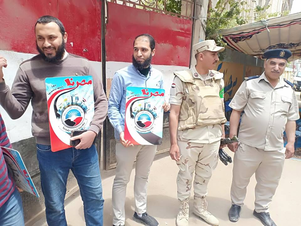 حزب النور بالشرقية يشارك في الاستفتاء على التعديلات الدستورية 1 النور