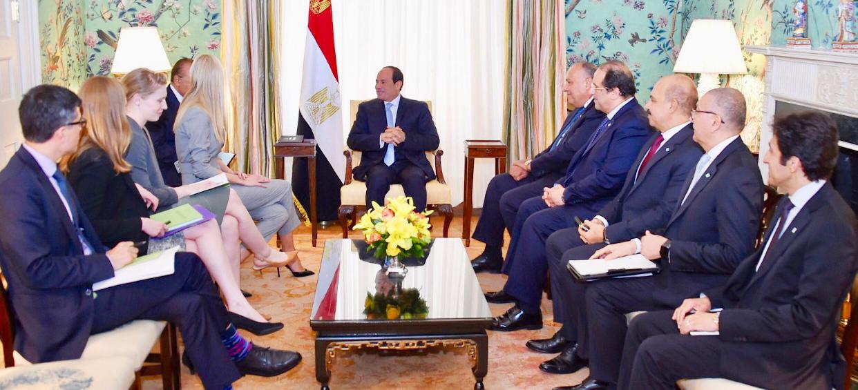صندوق النقد الدولي يهنئ السيسي بإنجازات الإصلاح الاقتصادي 1 السيسي وصندوق النقد الدولي