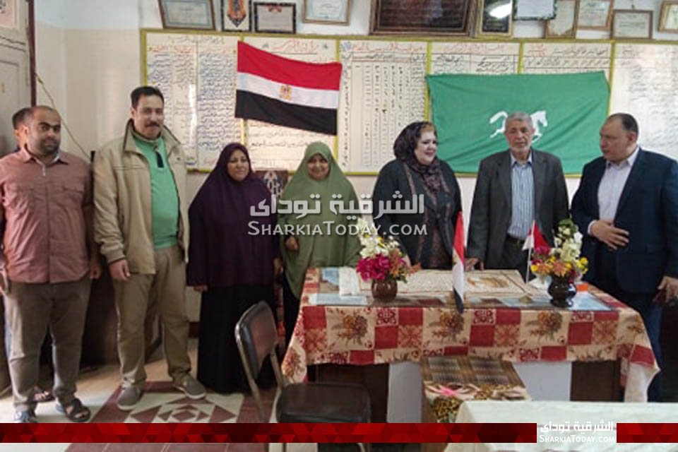 مدارس القنايات تستعد للاستفتاء على التعديلات الدستورية 1 مدارس القنايات تستعد للاستفتاء على التعديلات الدستورية