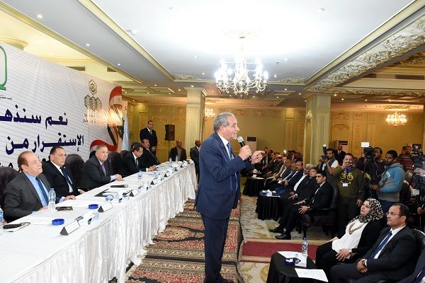 وزير التموين ومحافظ الشرقية يشاركان بمؤتمر الاستثمار بالعاشر من رمضان 3 وزير التموين ومحافظ الشرقية يشاركان بمؤتمر الاستثمار بالعاشر من رمضان