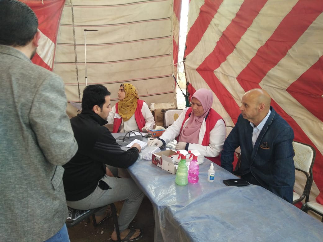 وكيل صحة الشرقية يتابع عمل وحدات 100 مليون صحة المتنقلة 1 وكيل وزارة الصحة بالشرقية