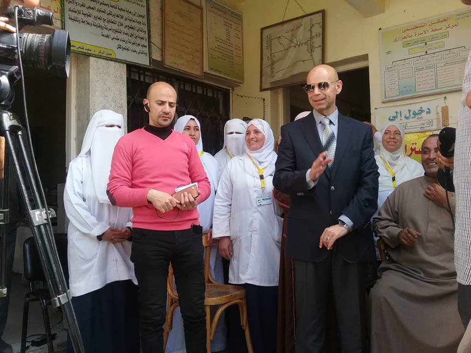 وكيل وزارة الصحة يتابع أعمال المبادرة الرئاسية بفاقوس 1 وكيل وزارة الصحة يتابع أعمال المبادرة الرئاسية بفاقوس